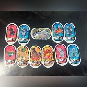 Japanese Pokémon  -  Gachapon  Collectible Discs